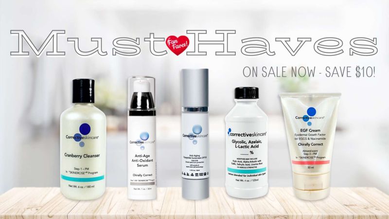 Corrective Skin Care Must Haves are On Sale